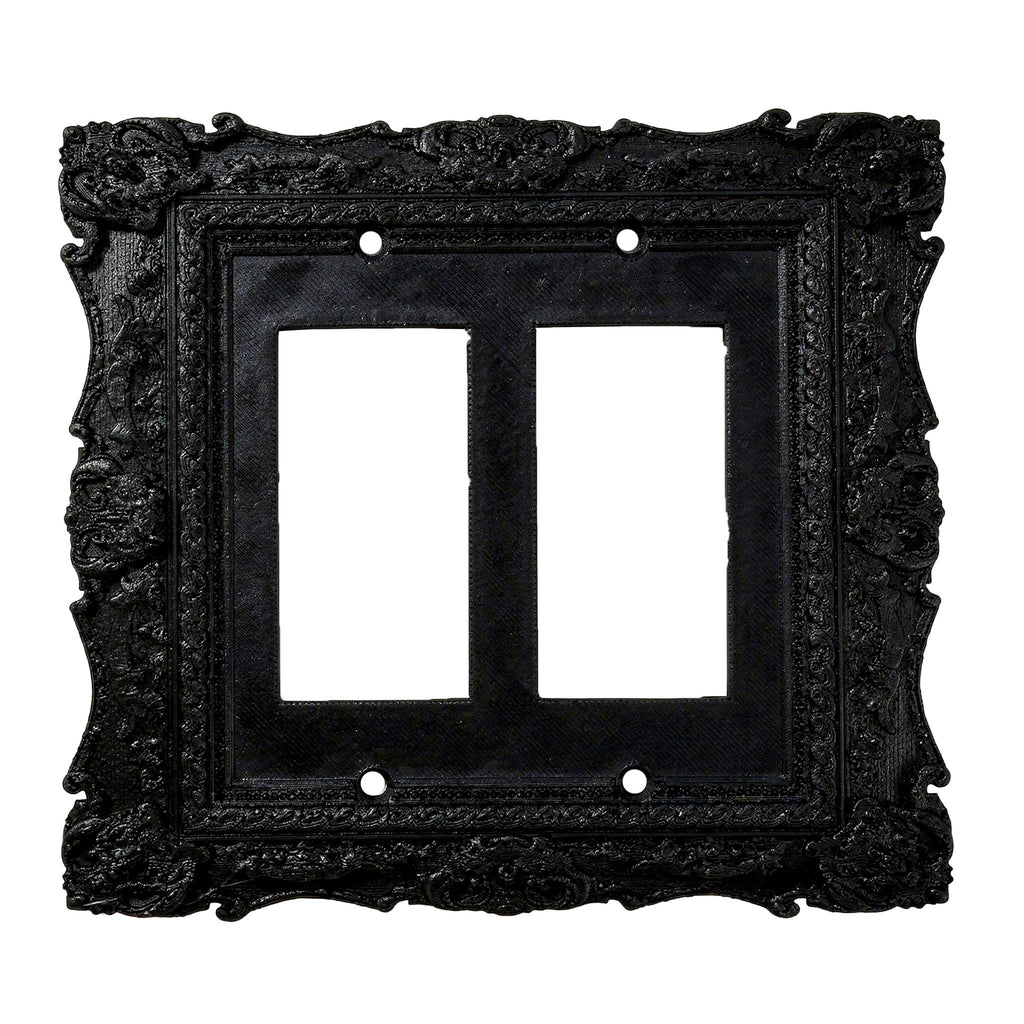 Obsidian Victorian Wall Plate Cover Set