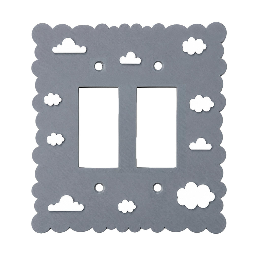 Dreamy Cloud Double Rocker - Grey Cloud