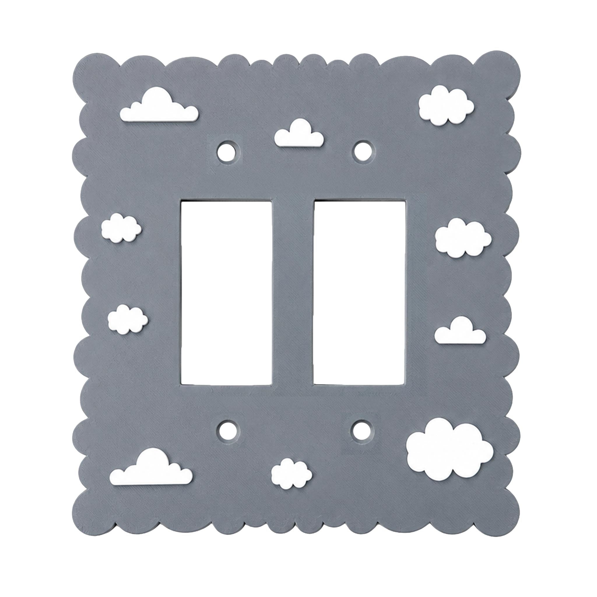 Dreamy Cloud Double Rocker - Grey Cloud