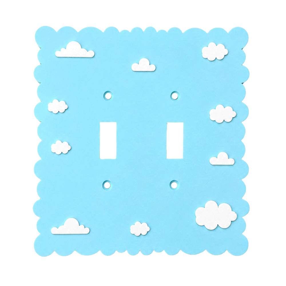 Dreamy Cloud Sky Blue Light Switch Cover