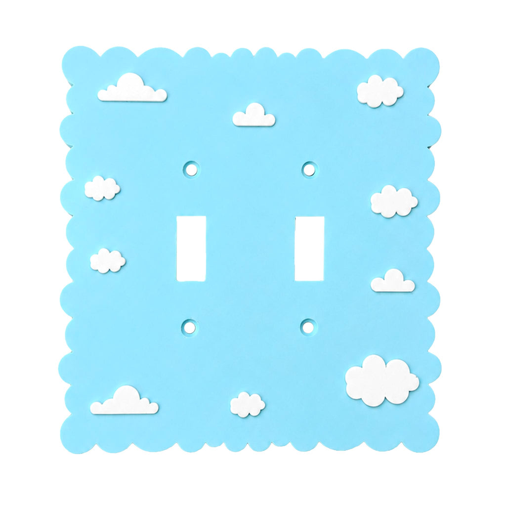 Dreamy Cloud Double Toggle - Sky Blue