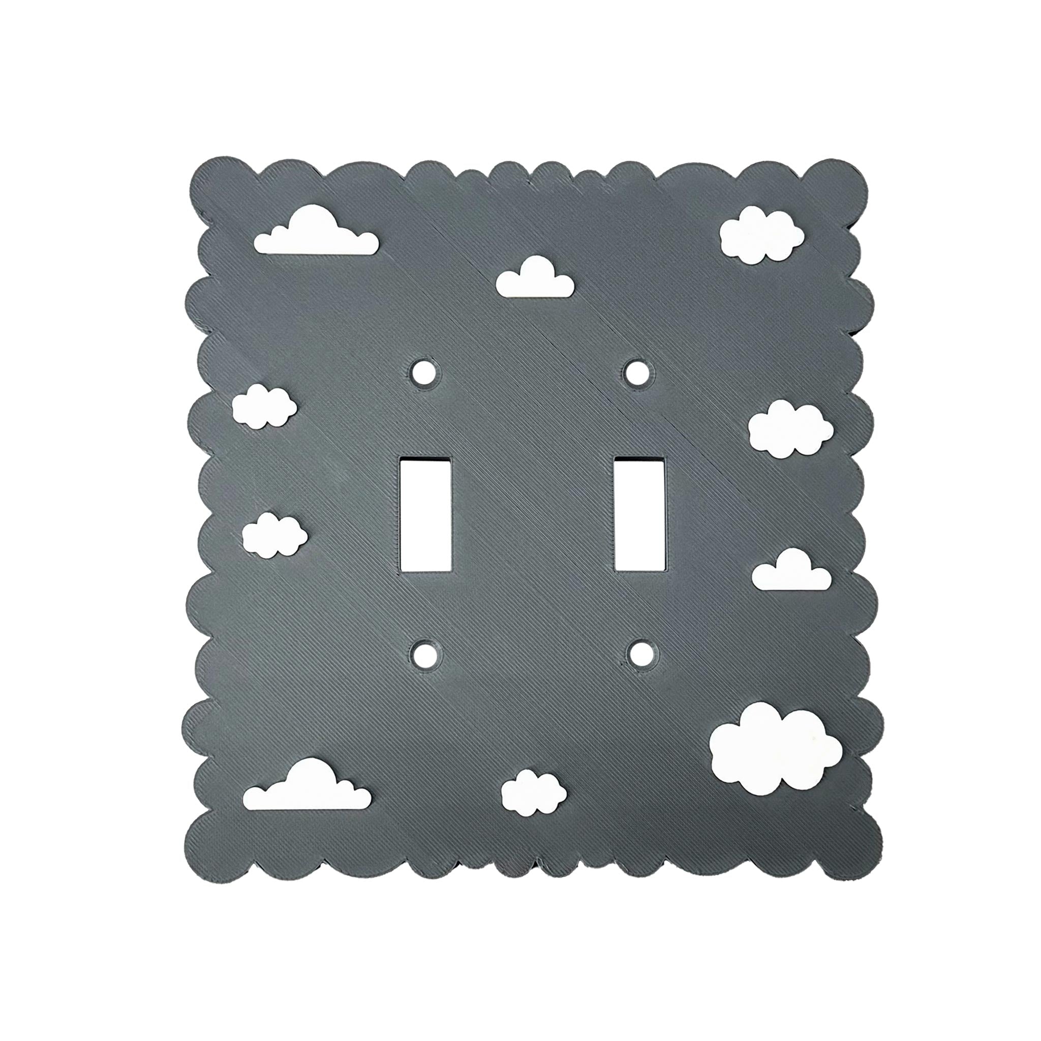 Dreamy Cloud Light Switch Cover - Soft Pastel Wall Plate for Kids’ Room & Aesthetic Home Decor | Easy Install