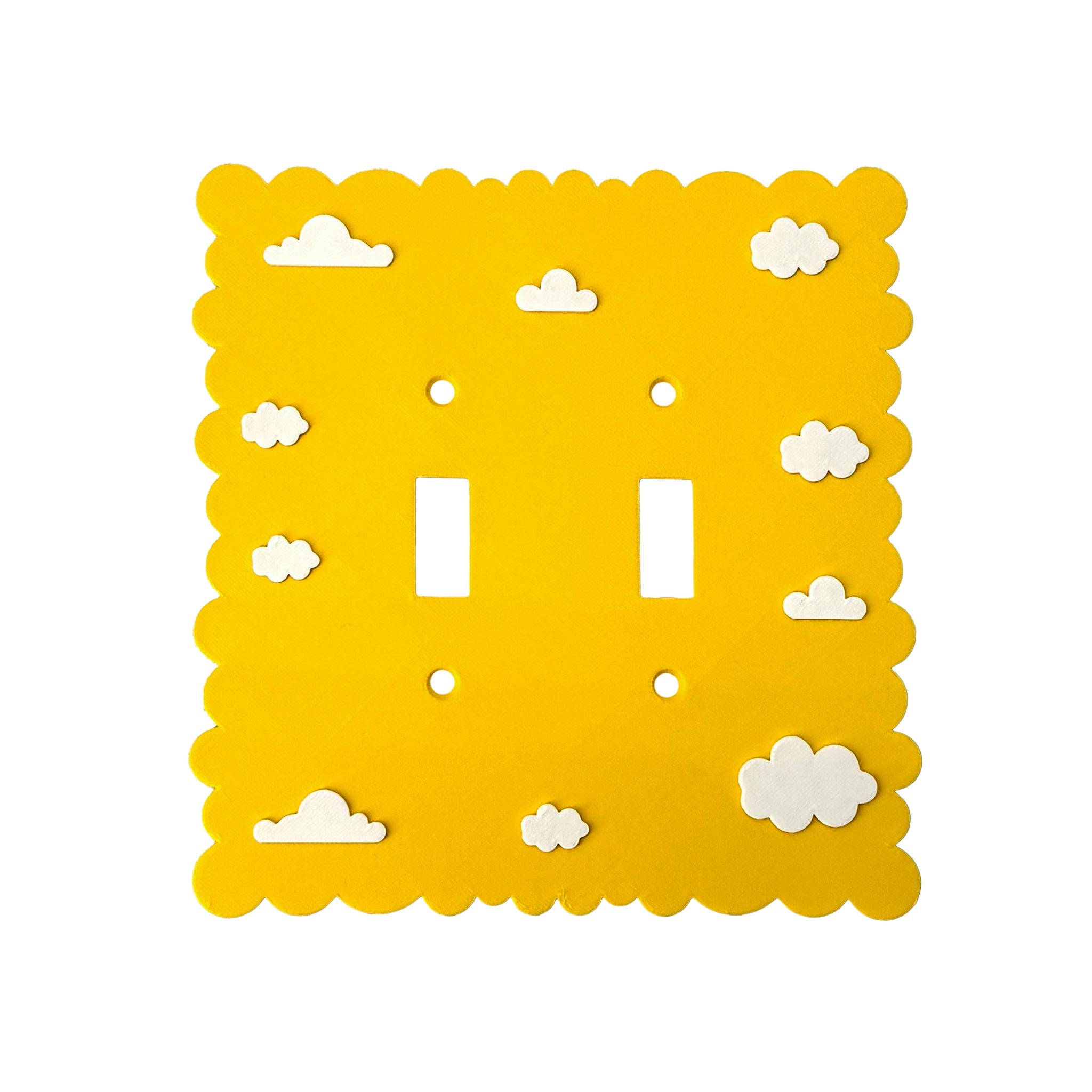 Dreamy Cloud Light Switch Cover - Soft Pastel Wall Plate for Kids’ Room & Aesthetic Home Decor | Easy Install