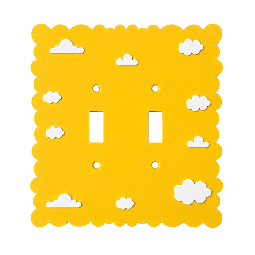 Dreamy Cloud Yellow Light Switch Cover