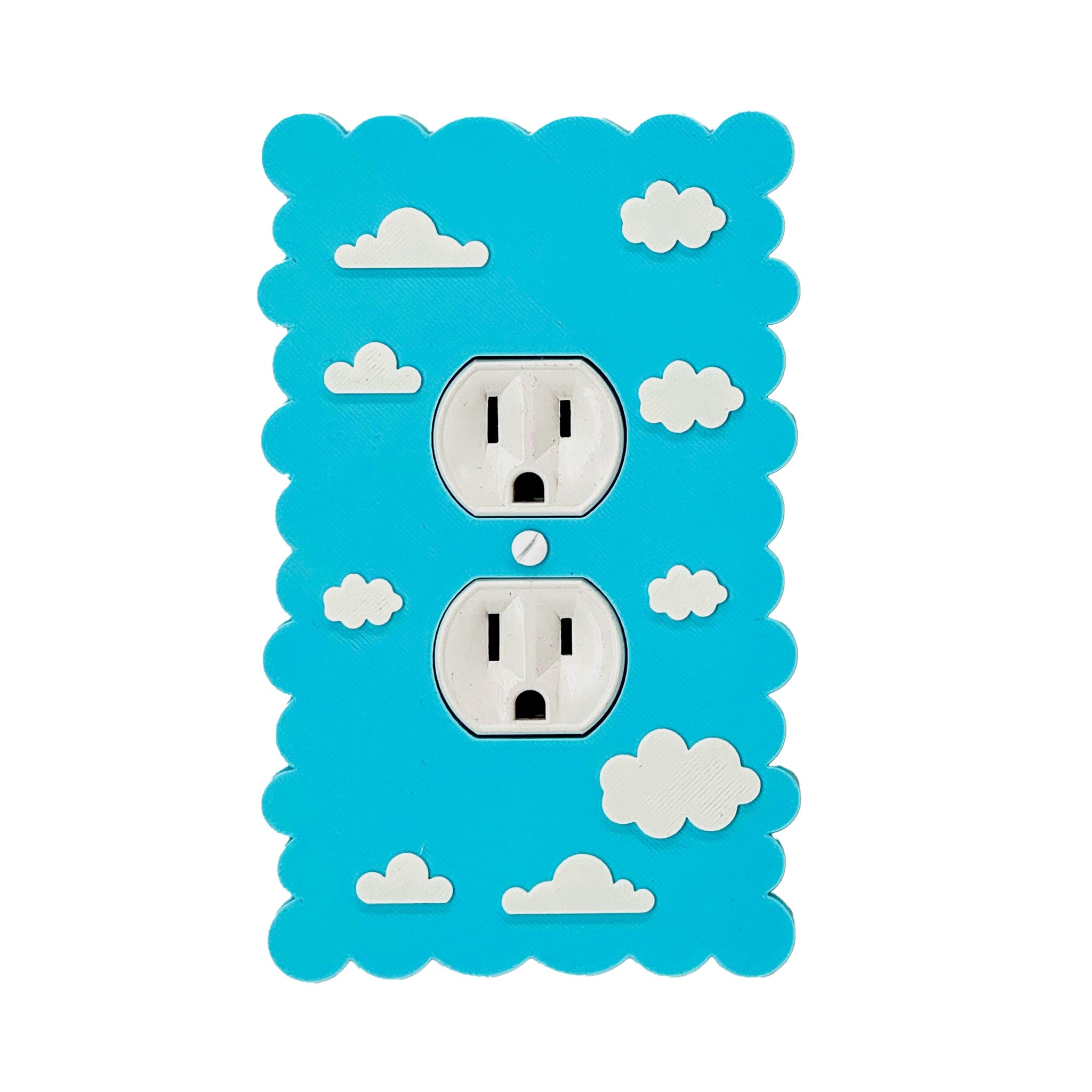 Dreamy Cloud Light Switch Cover - Soft Pastel Wall Plate for Kids’ Room & Aesthetic Home Decor | Easy Install
