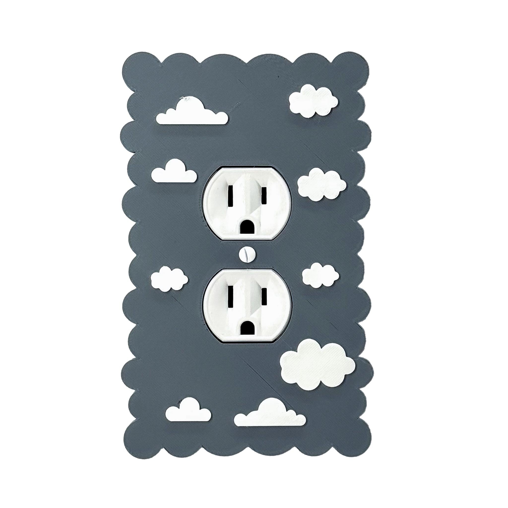 Dreamy Cloud Light Switch Cover - Soft Pastel Wall Plate for Kids’ Room & Aesthetic Home Decor | Easy Install