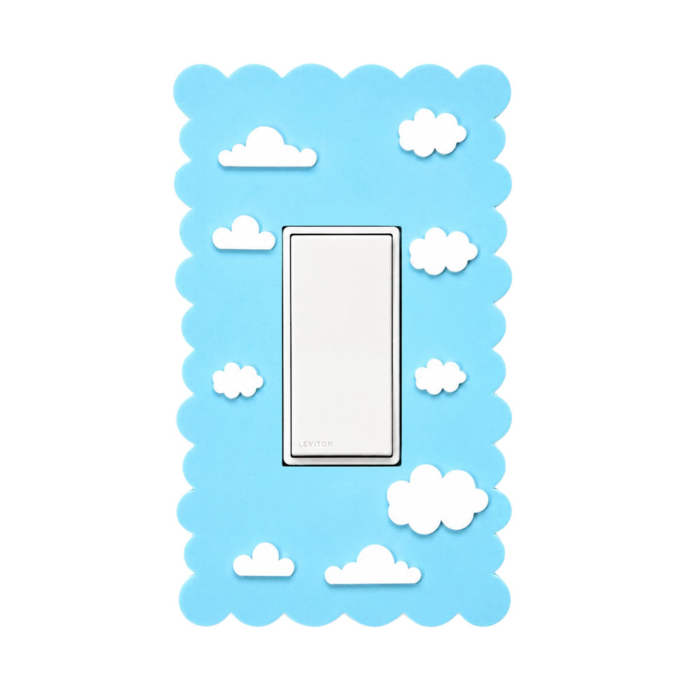 Dreamy Cloud Sky Blue Light Switch Cover