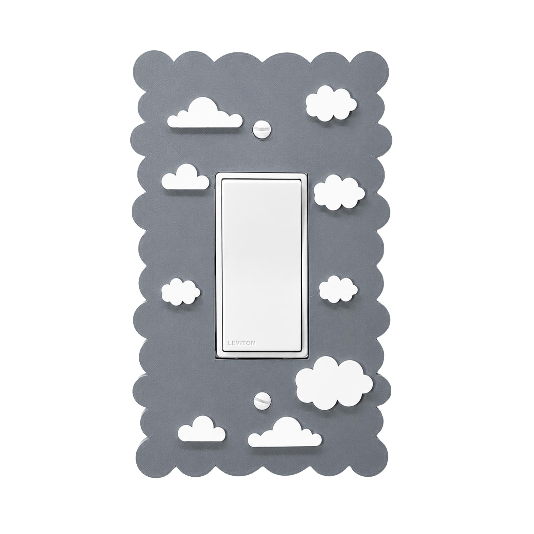 Dreamy Cloud Single Rocker - Grey Cloud