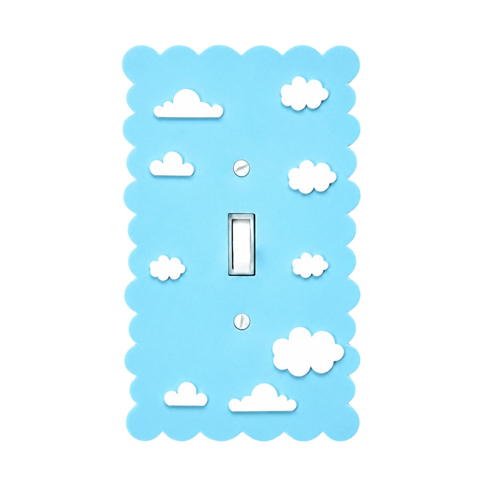 Dreamy Cloud Sky Blue Light Switch Cover