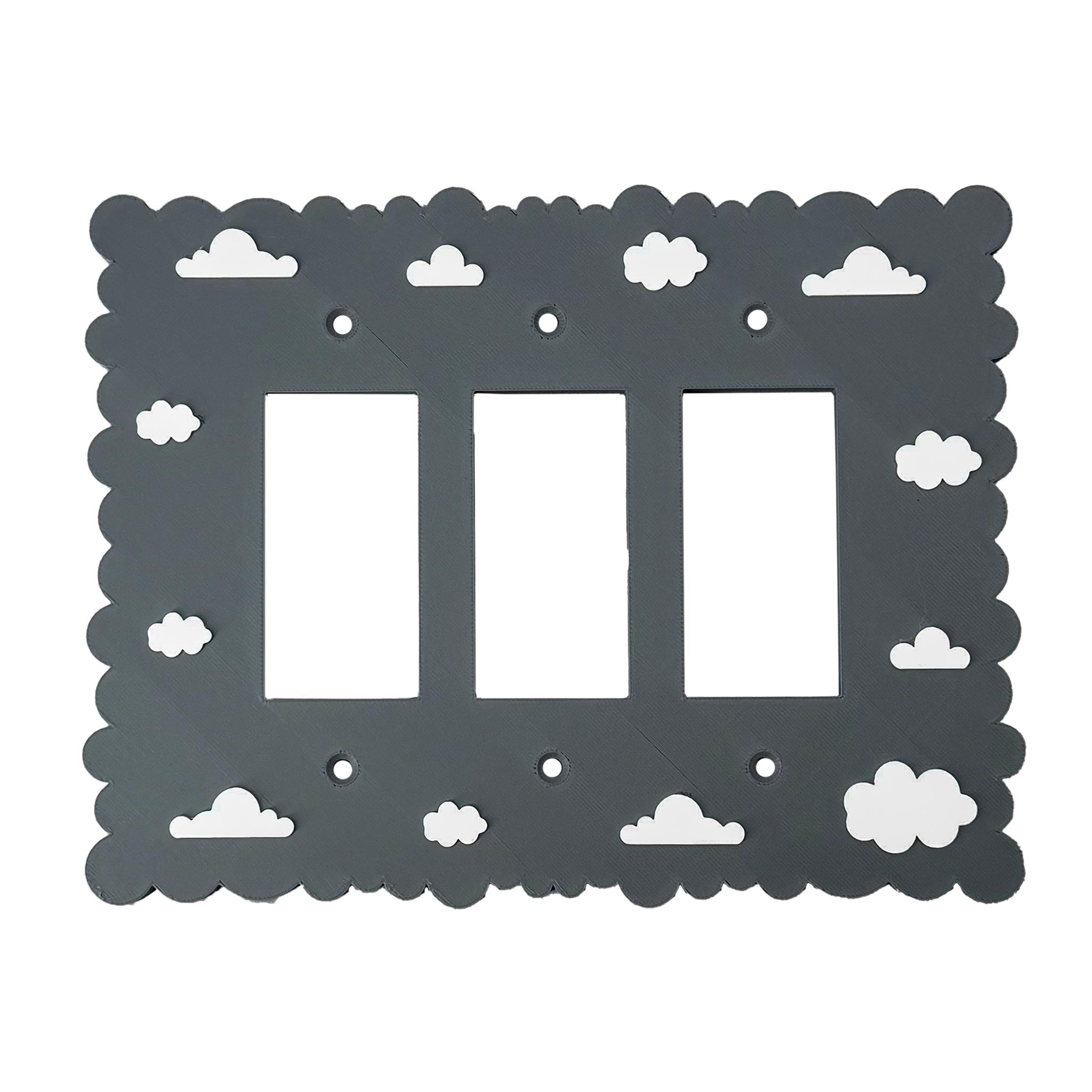 Dreamy Cloud Light Switch Cover - Soft Pastel Wall Plate for Kids’ Room & Aesthetic Home Decor | Easy Install