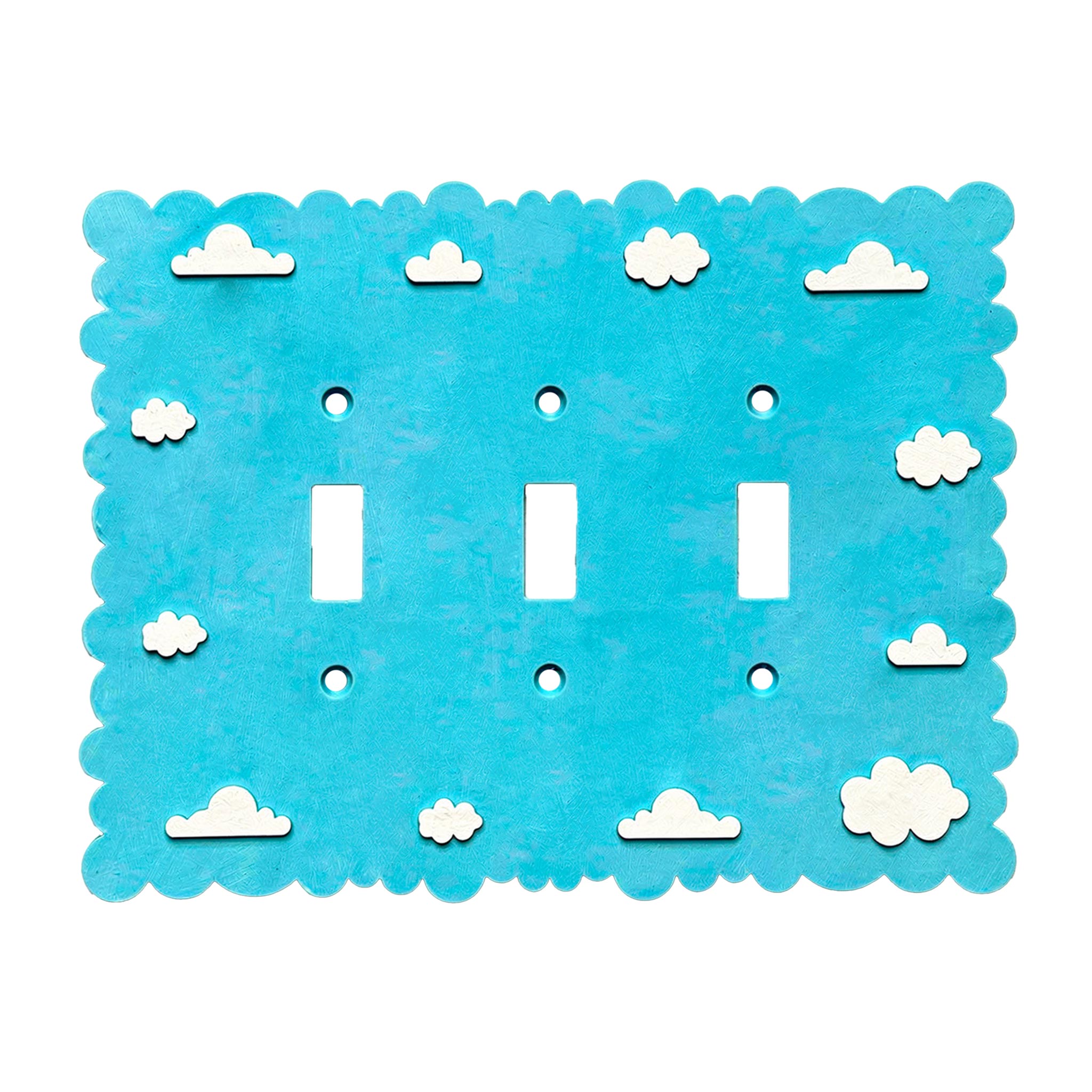 Dreamy Cloud Light Switch Cover - Soft Pastel Wall Plate for Kids’ Room & Aesthetic Home Decor | Easy Install