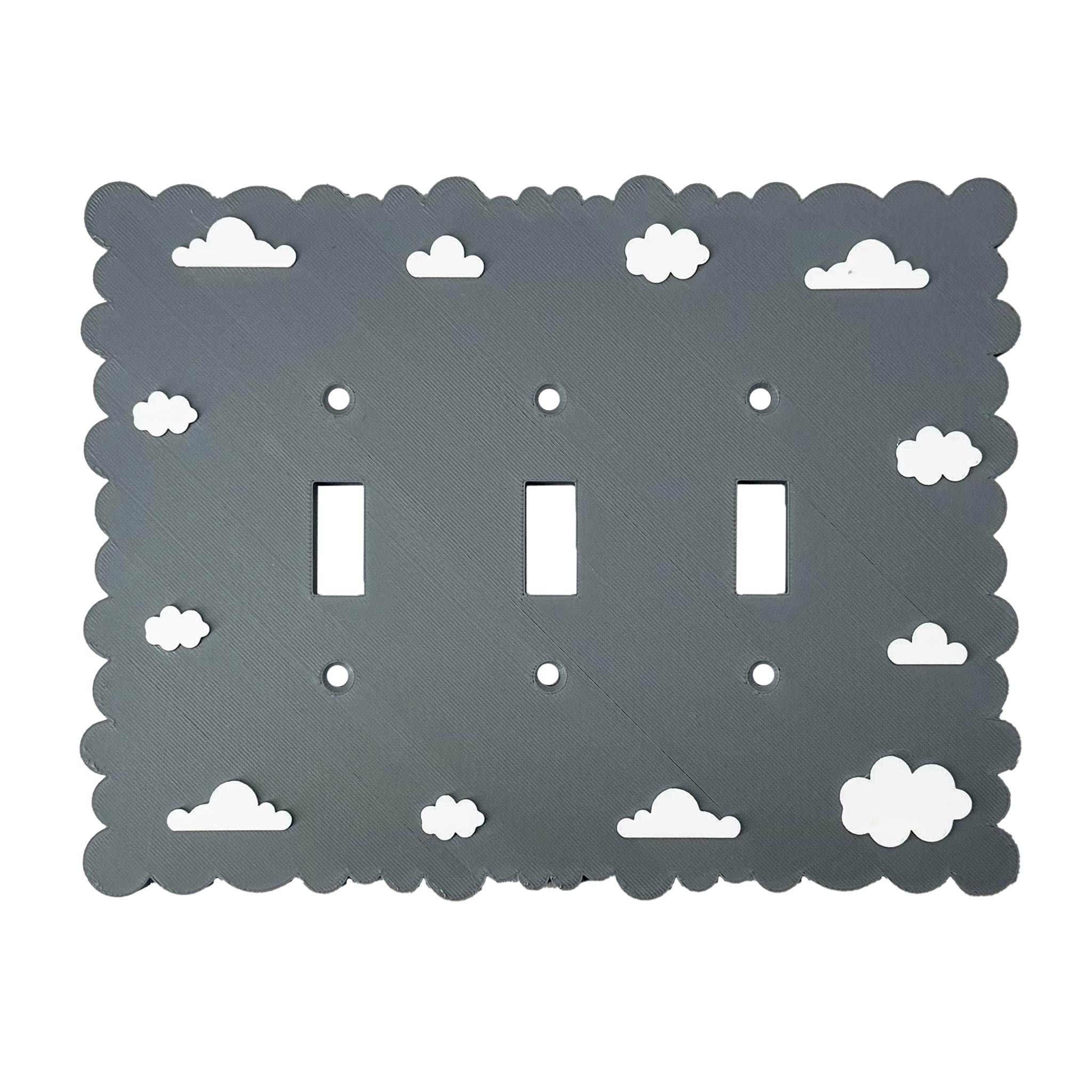 Dreamy Cloud Light Switch Cover - Soft Pastel Wall Plate for Kids’ Room & Aesthetic Home Decor | Easy Install