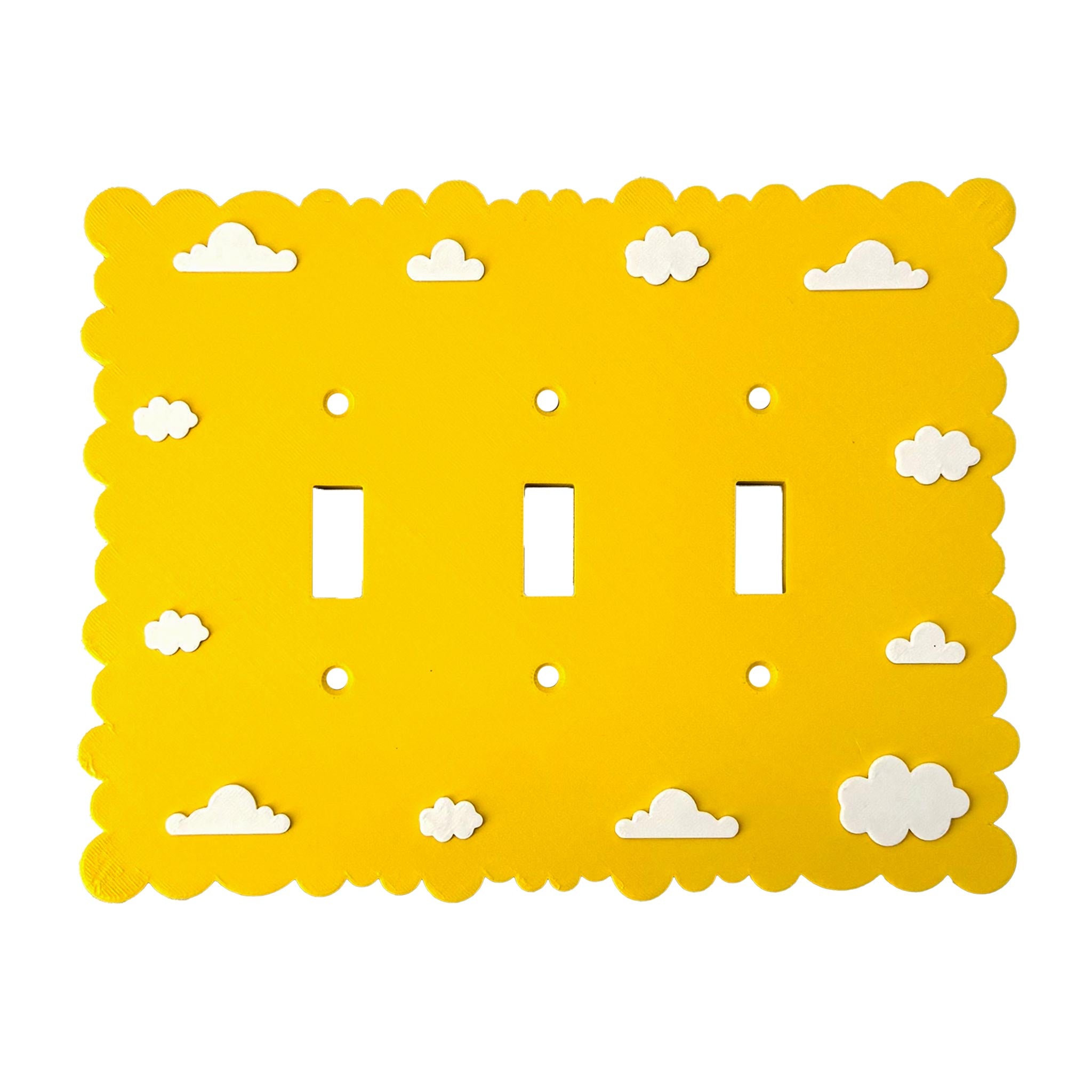 Dreamy Cloud Light Switch Cover - Soft Pastel Wall Plate for Kids’ Room & Aesthetic Home Decor | Easy Install