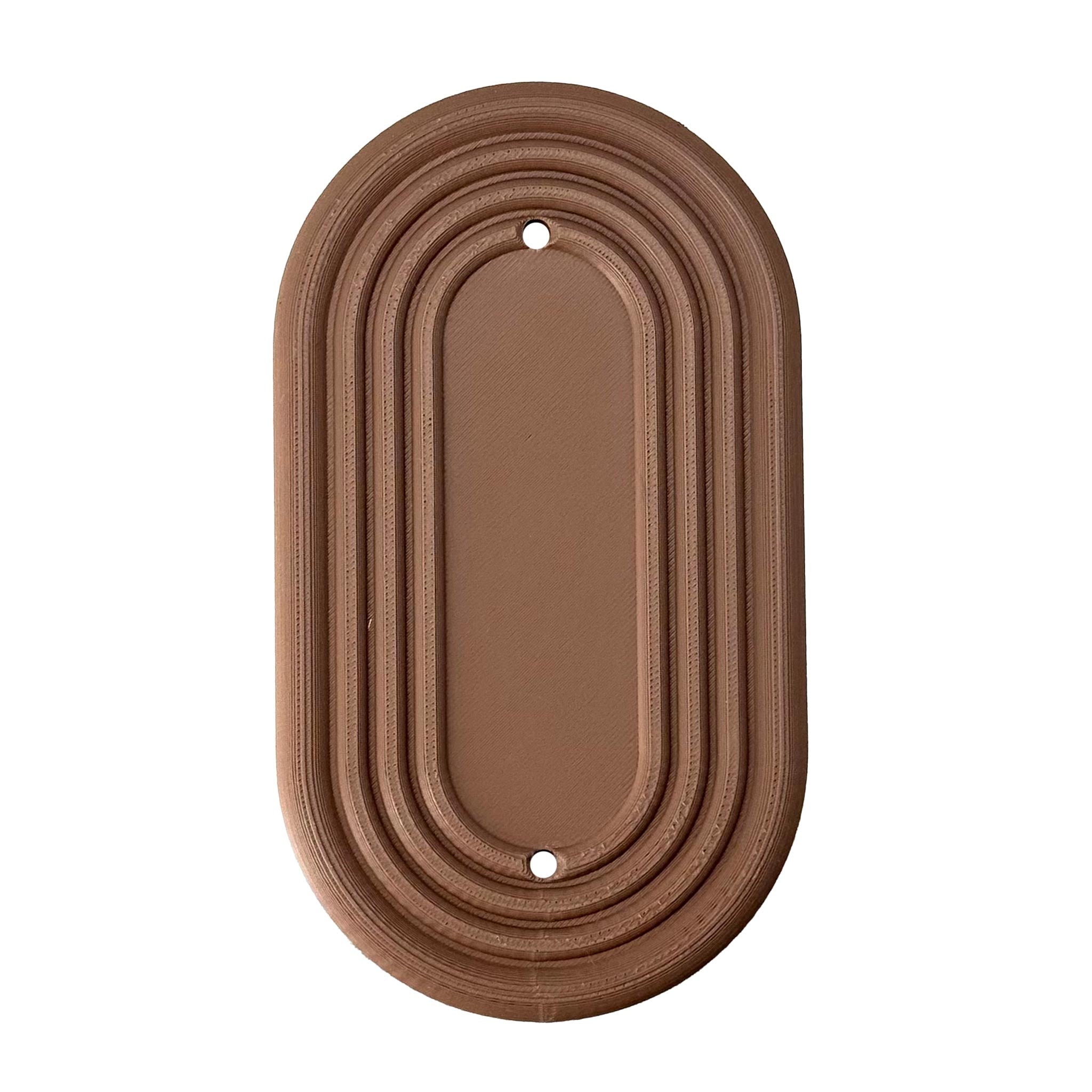 Mid-Century Modern Oval Wall Plate Cover Set – Retro Light Switch & Outlet Covers for Toggle, Rocker, Duplex – MCM Vintage Style