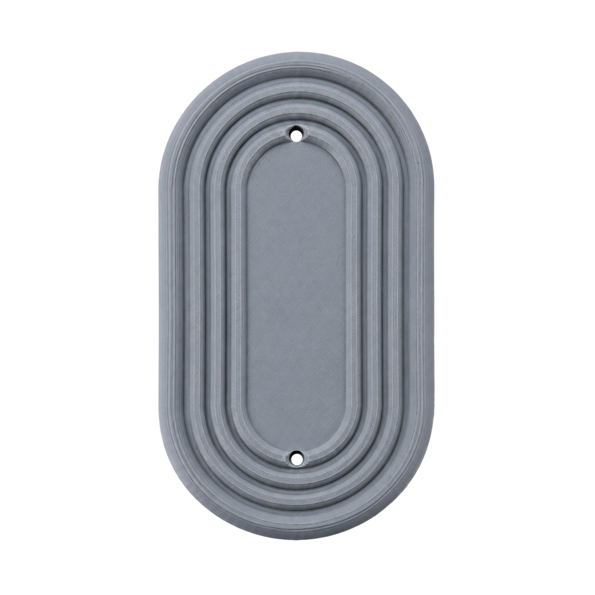 Mid-Century Modern Oval Wall Plate Cover Set – Retro Light Switch & Outlet Covers for Toggle, Rocker, Duplex – MCM Vintage Style
