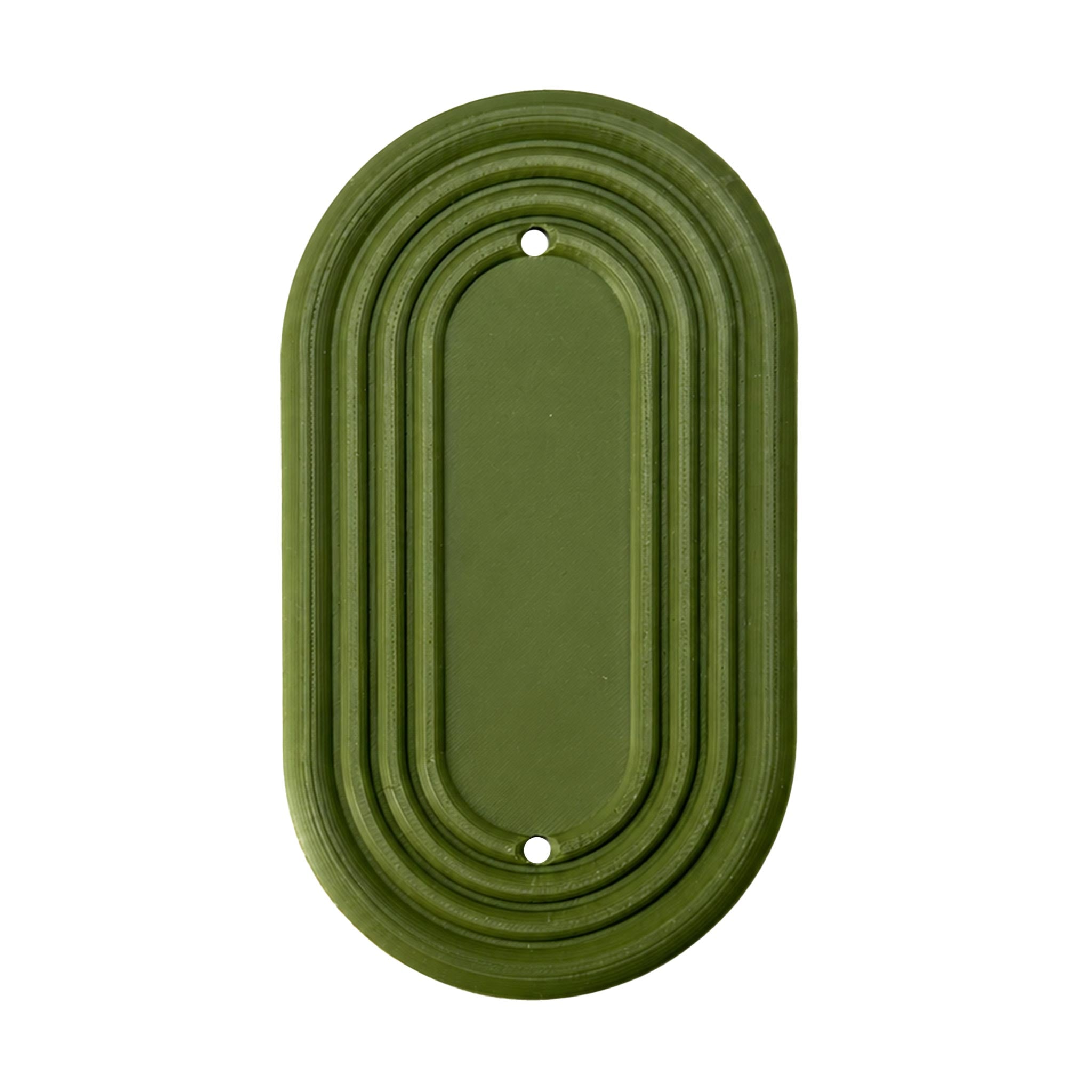 Mid-Century Modern Oval Wall Plate Cover Set – Retro Light Switch & Outlet Covers for Toggle, Rocker, Duplex – MCM Vintage Style