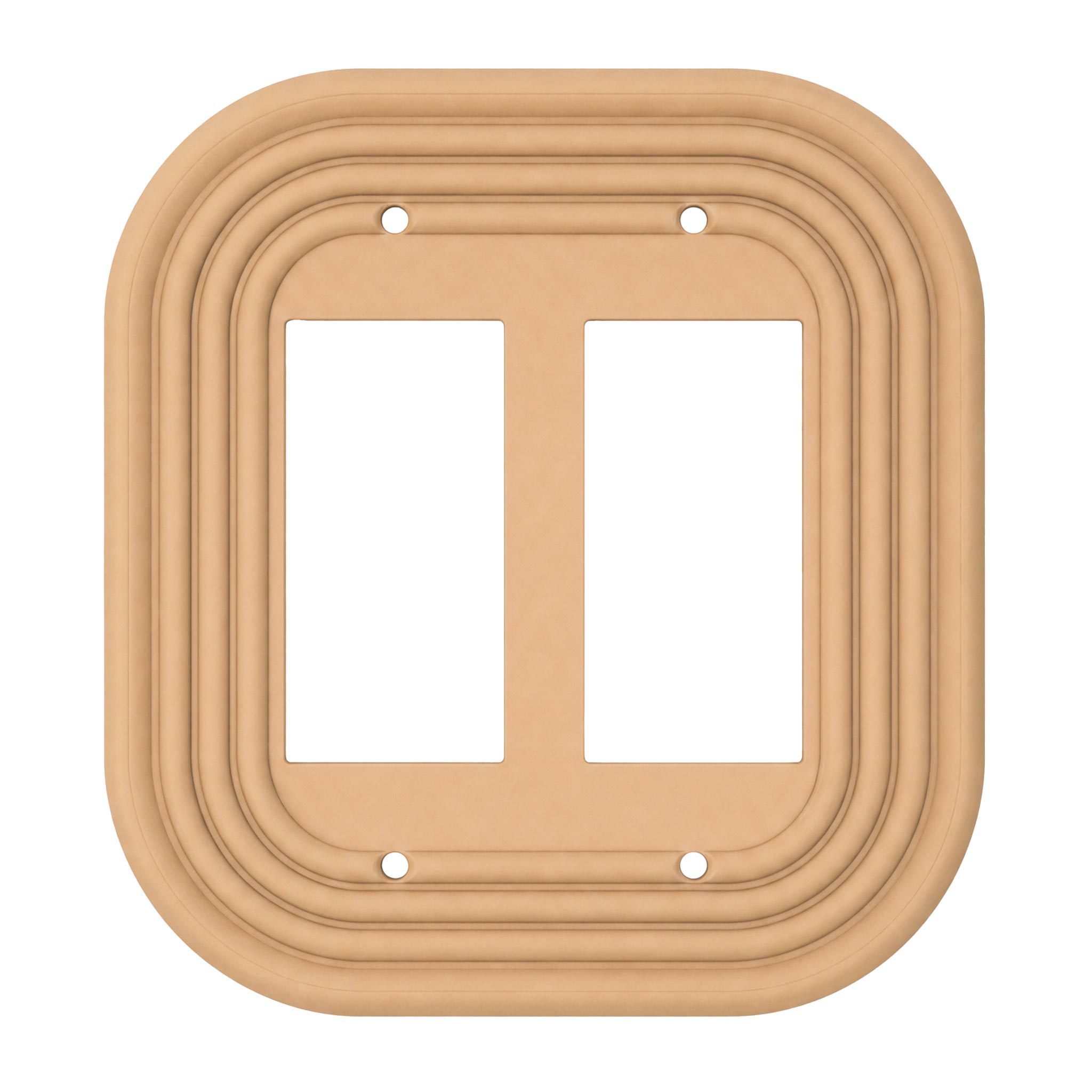 Mid-Century Modern Oval Wall Plate Cover Set – Retro Light Switch & Outlet Covers for Toggle, Rocker, Duplex – MCM Vintage Style