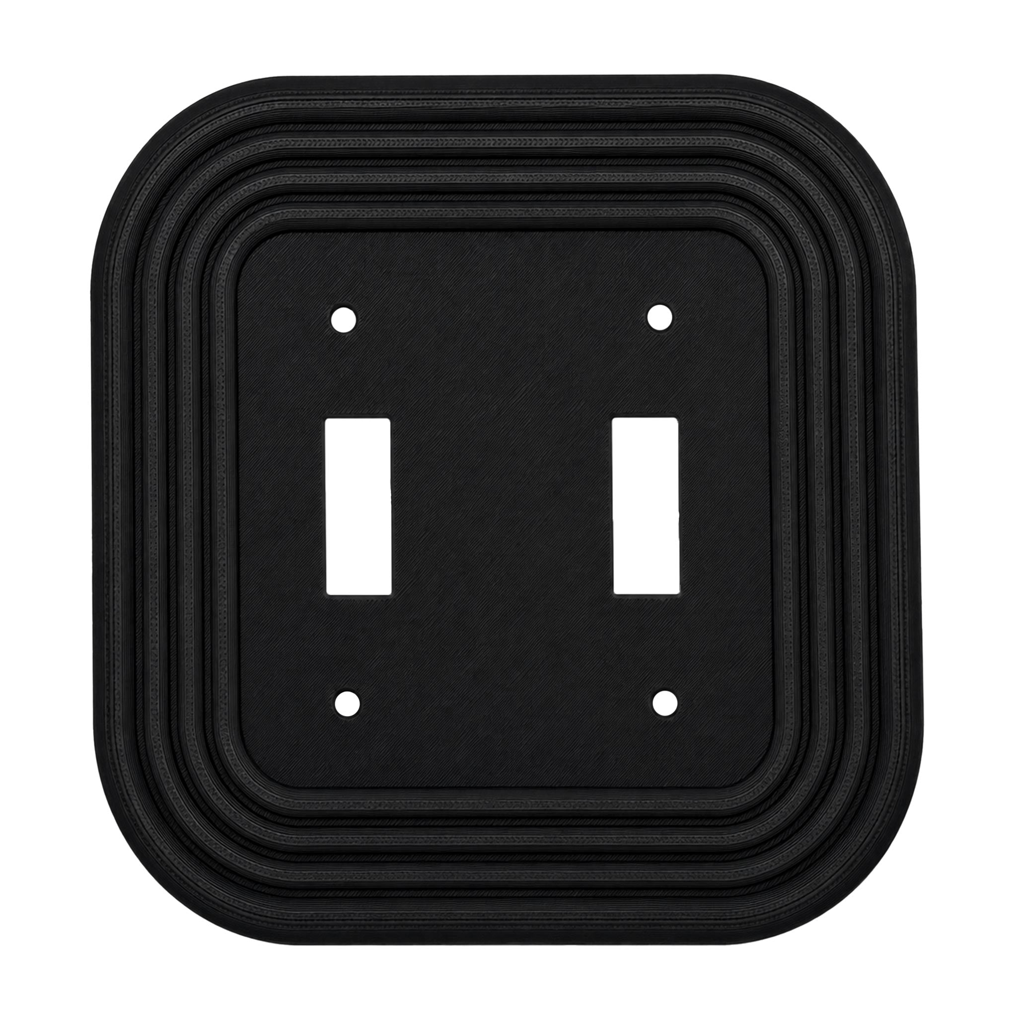 Mid-Century Modern Oval Wall Plate Cover Set – Retro Light Switch & Outlet Covers for Toggle, Rocker, Duplex – MCM Vintage Style