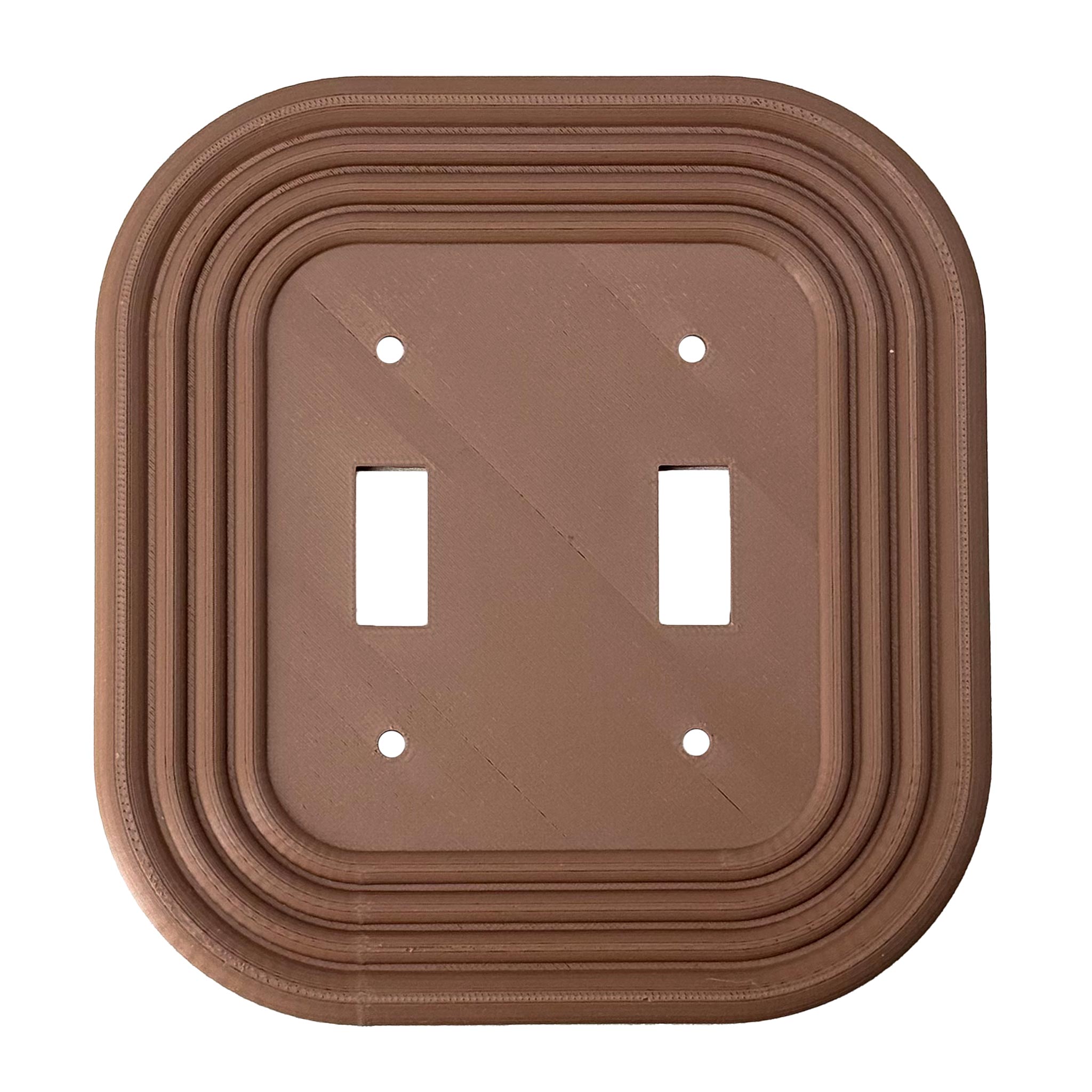 Mid-Century Modern Oval Wall Plate Cover Set – Retro Light Switch & Outlet Covers for Toggle, Rocker, Duplex – MCM Vintage Style