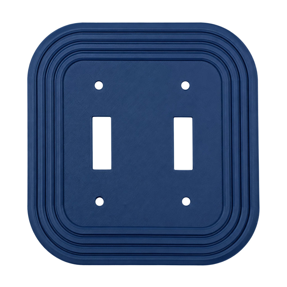 Mid-Century Modern Navy Blue Light Switch Cover