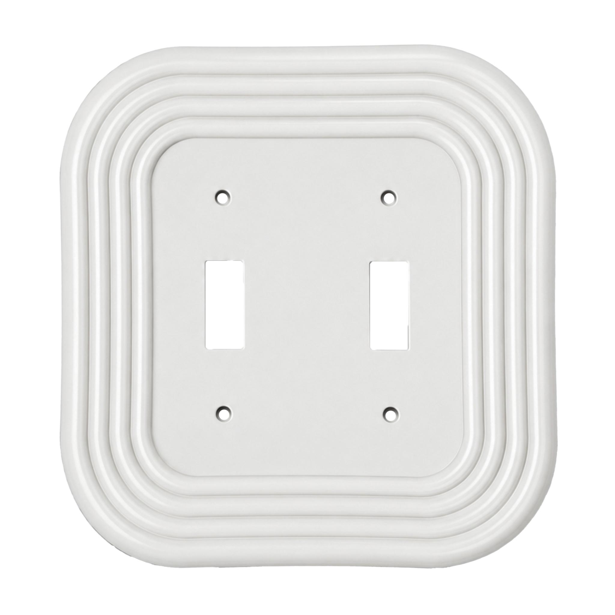 Mid-Century Modern Oval Wall Plate Cover Set – Retro Light Switch & Outlet Covers for Toggle, Rocker, Duplex – MCM Vintage Style