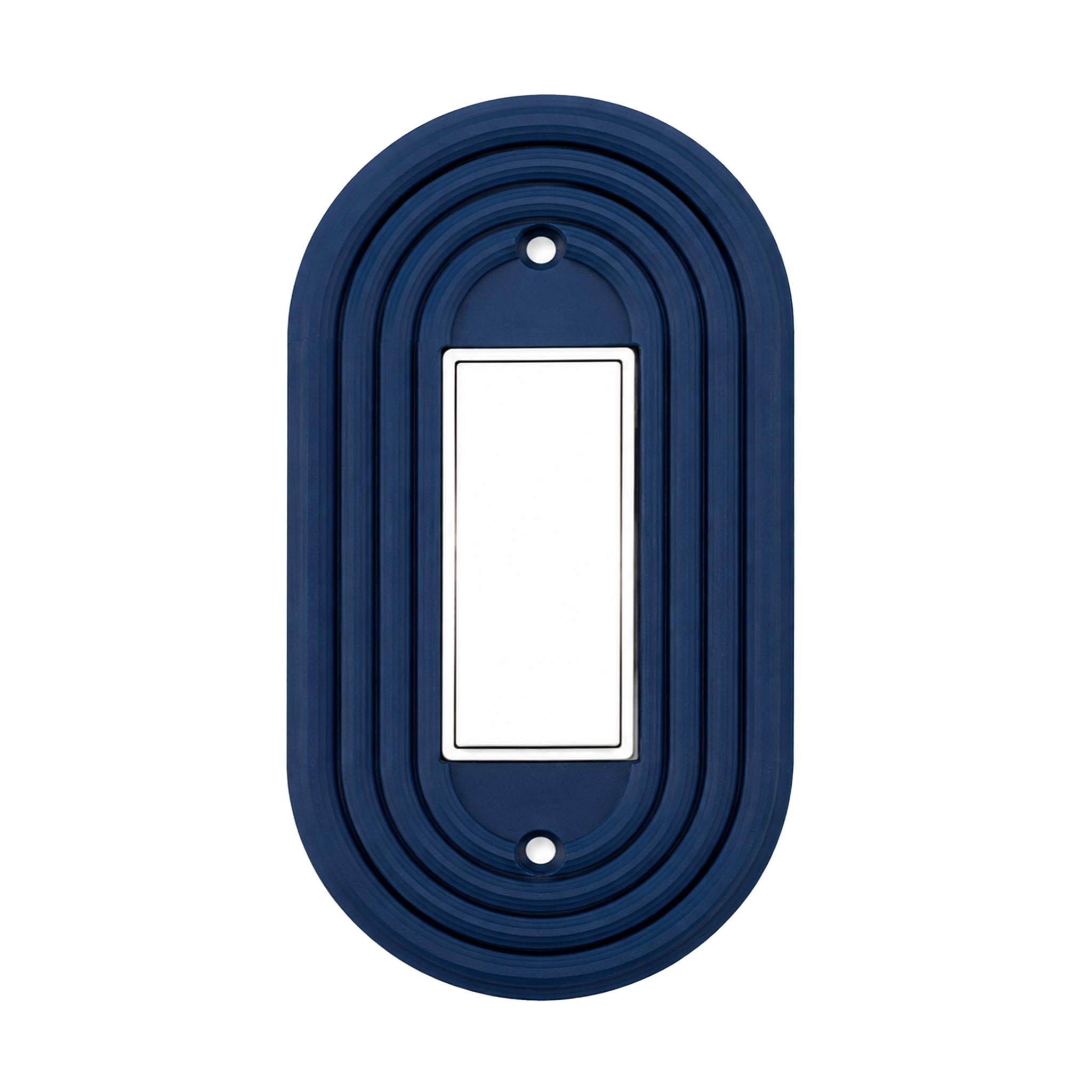 Mid-Century Modern Oval Wall Plate Cover Set – Retro Light Switch & Outlet Covers for Toggle, Rocker, Duplex – MCM Vintage Style