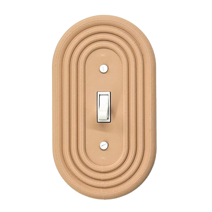 Mid-Century Modern Beige Single Toggle