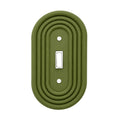Mid-Century Modern Army Green Single Toggle