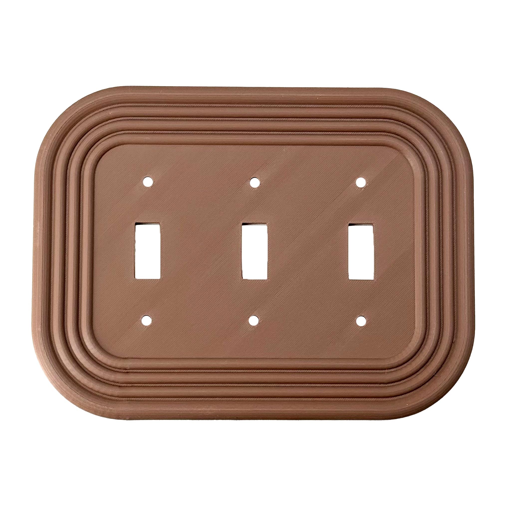 Mid-Century Modern Oval Wall Plate Cover Set – Retro Light Switch & Outlet Covers for Toggle, Rocker, Duplex – MCM Vintage Style