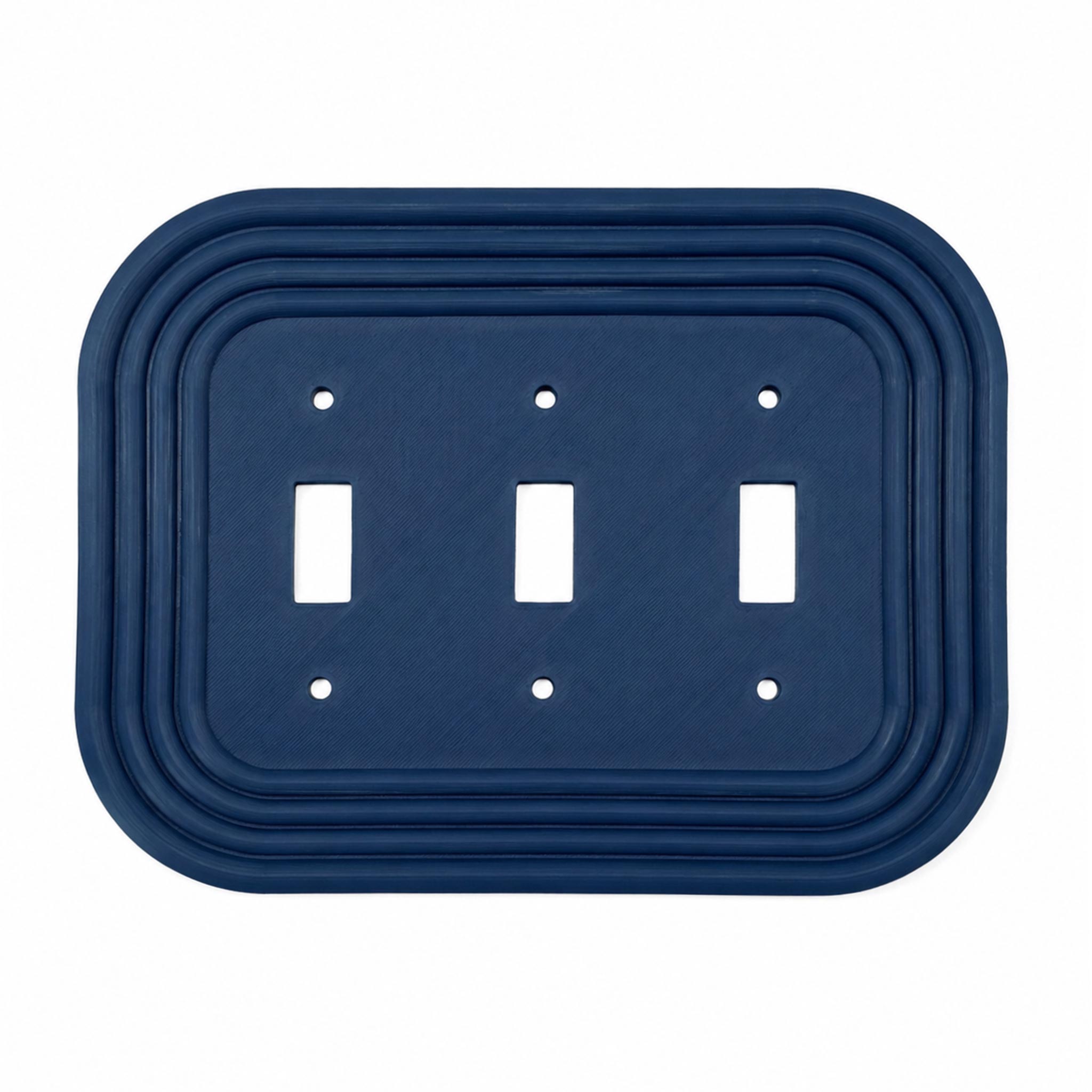Mid-Century Modern Oval Wall Plate Cover Set – Retro Light Switch & Outlet Covers for Toggle, Rocker, Duplex – MCM Vintage Style
