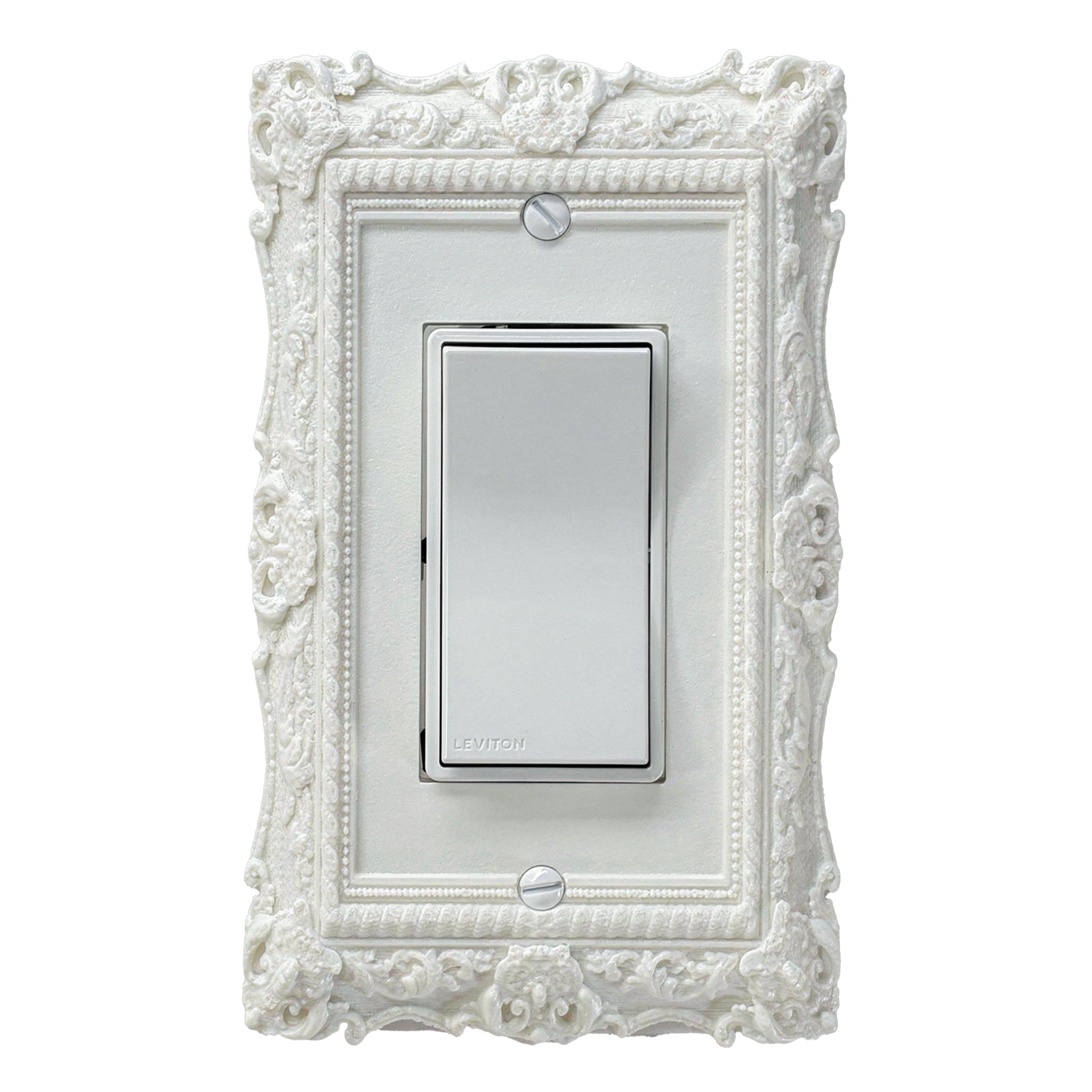 Obsidian | Victorian Wall Plate Cover Set – Black Light Switch & Outlet Covers for Toggle, Rocker, Duplex – Dark Gothic Style