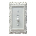Obsidian | Victorian Wall Plate Cover Set – Black Light Switch & Outlet Covers for Toggle, Rocker, Duplex – Dark Gothic Style