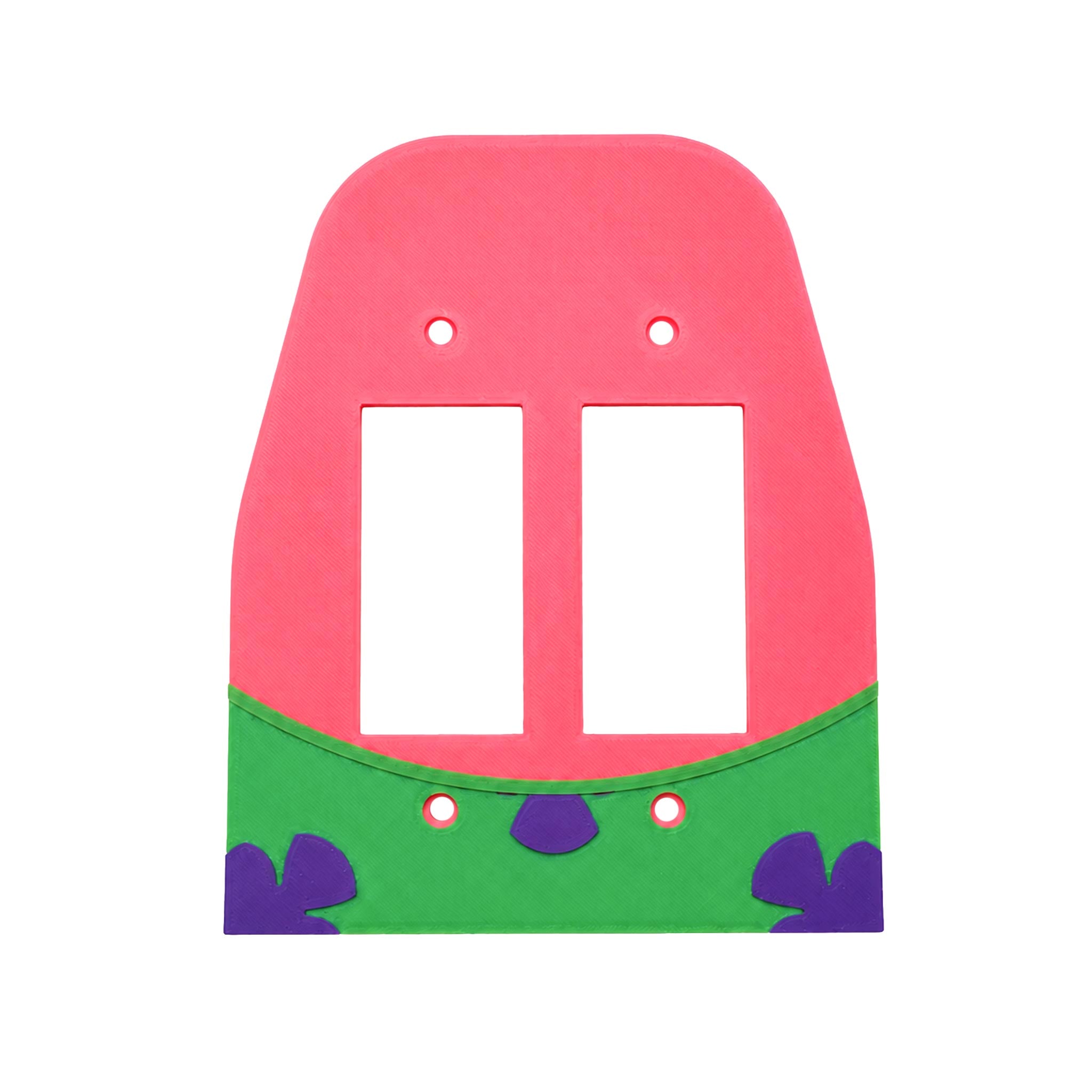 Cartoon-Inspired Light Switch Cover Plate for Kids Room