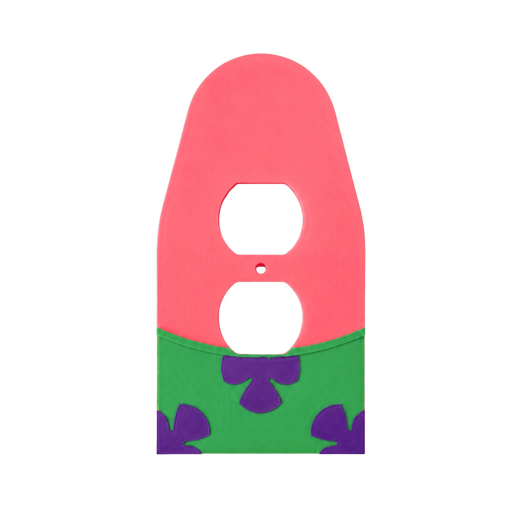 Cartoon-Inspired Light Switch Cover Plate for Kids Room