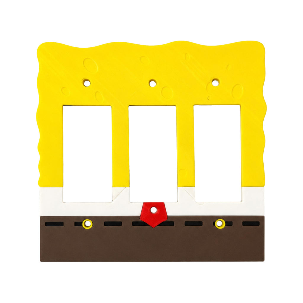 Cartoon-Inspired Light Switch Cover Plate for Kids Room