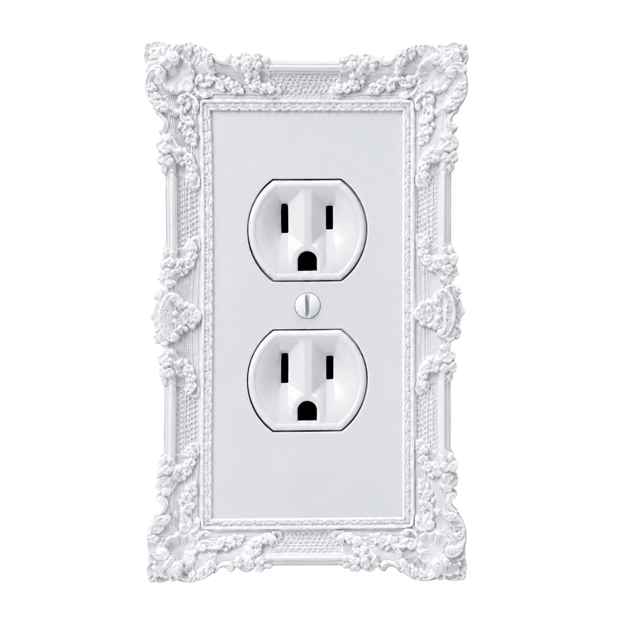 Black Light Switch Cover | Blackthorn Gothic Victorian Wall Plate | Ornate Single Toggle Switch Plate | Dark Floral Home Decor