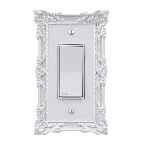 Black Light Switch Cover | Blackthorn Gothic Victorian Wall Plate | Ornate Single Toggle Switch Plate | Dark Floral Home Decor