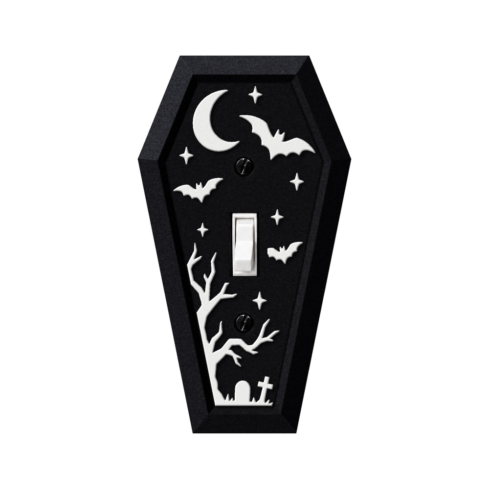 Coffin Graveyard Light Switch Cover