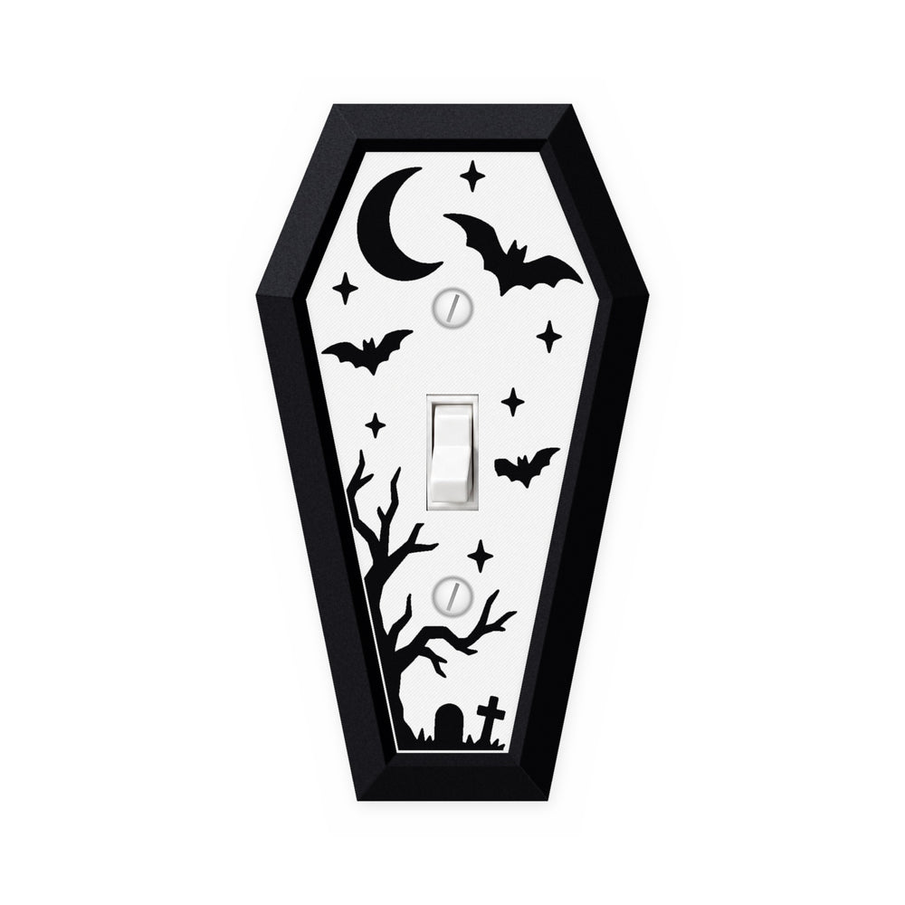 Coffin Graveyard Light Switch Cover