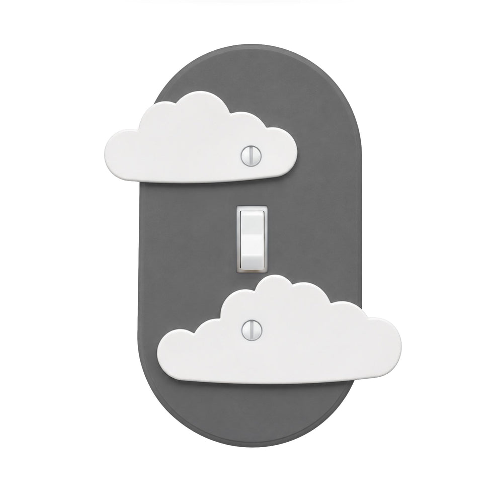 Floating Cloud Light Switch Cover