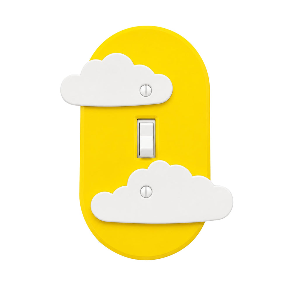 Floating Cloud Light Switch Cover