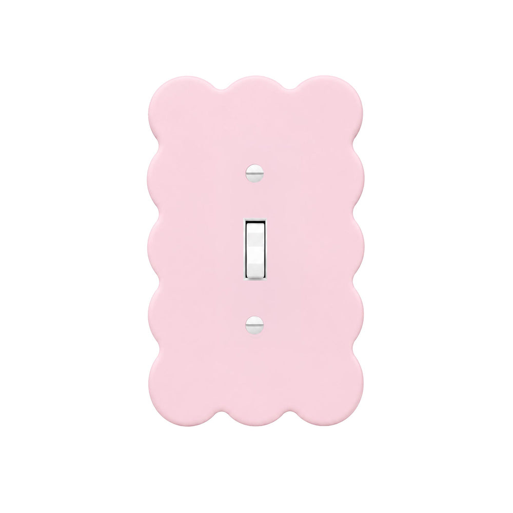 Scallop Cloud Light Switch Cover